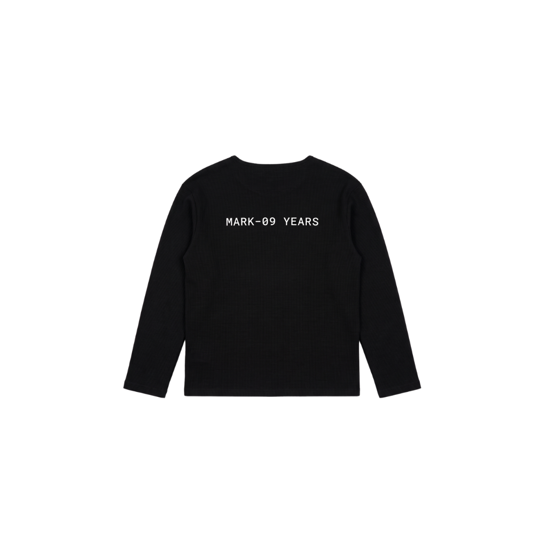 Black Waffle Tee 9 Years