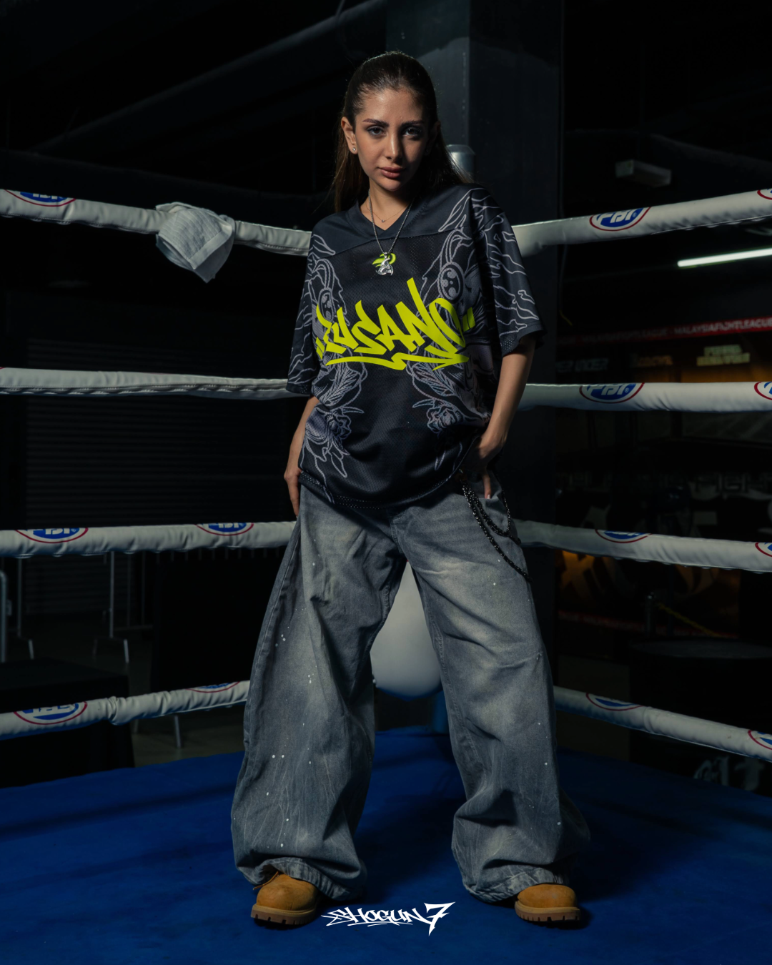 Shogun 7 Semi Boxy Jersey - Hades
