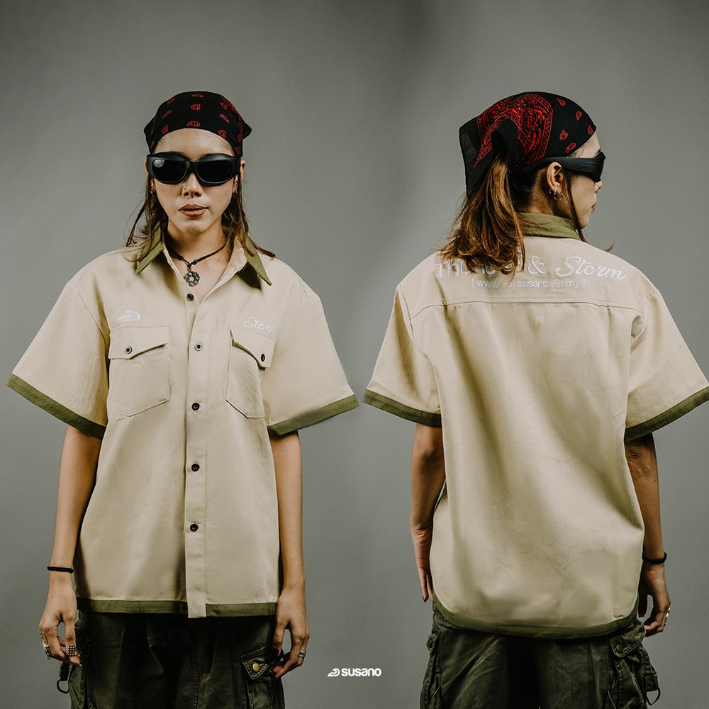 Workshirt Thunder & Storm 280gsm-Susano 7 Years Collection 2024