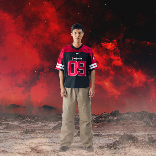 Susano X Ninjavan 2024 Collaboration NFL Mesh Oversized Jersey Shogunate 250gsm