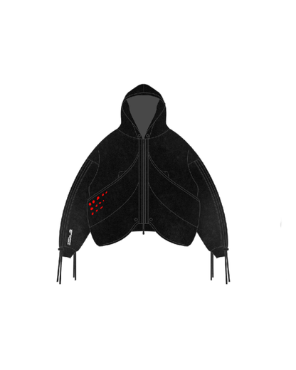 Curved Zip Hoodie [06]