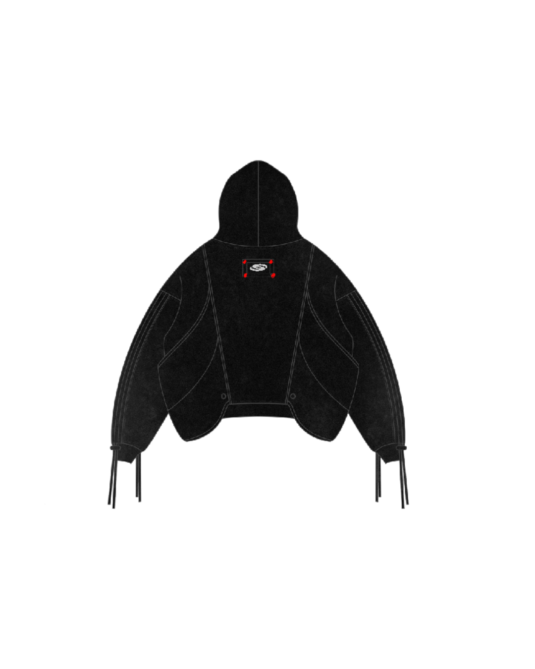 Curved Zip Hoodie [06]