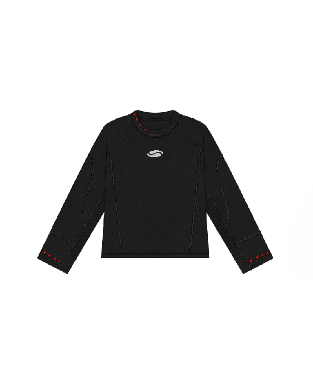 Washed Waffle Tee [01]