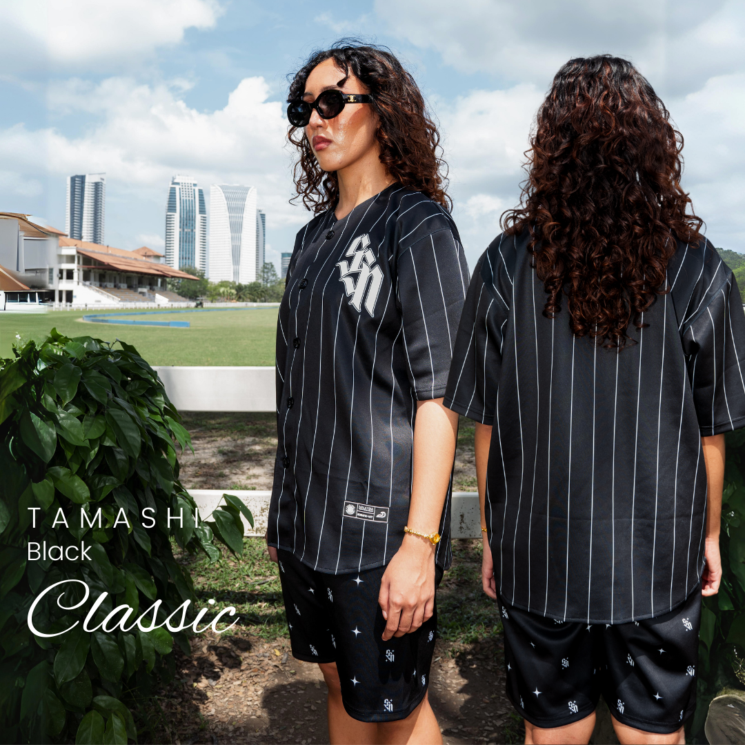 Baseball Jersey Vintage Stripe susano