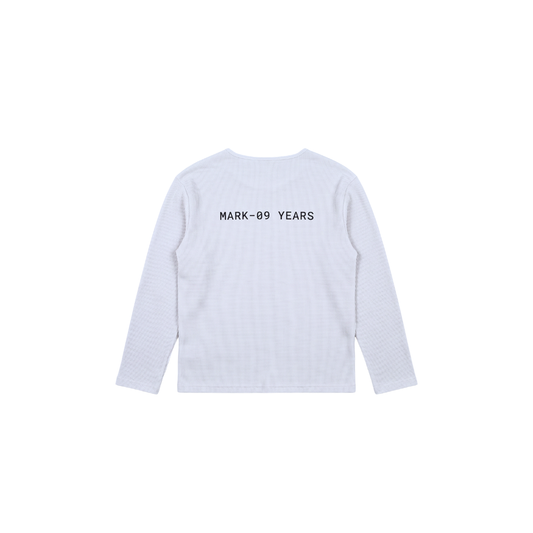 White Waffle Tee 9 Years