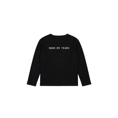 Black Waffle Tee 9 Years