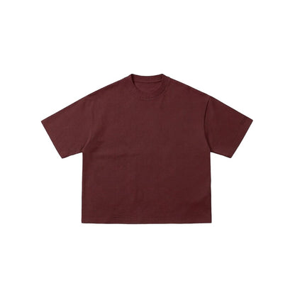 (NEW) Blank Tee Susano Shirt Maroon