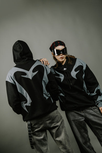 Black Creed Hoodies 330gsm-Susano 7 Years Collection 2024