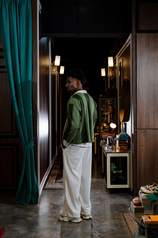 Green Knitwear Jersey