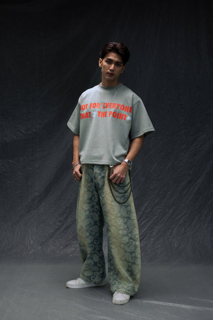 "Not For Everyone"Green Tee