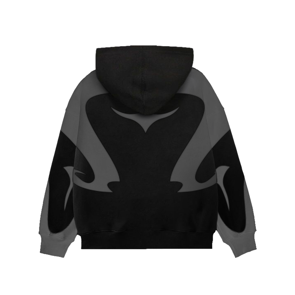 Black Creed Hoodies 330gsm-Susano 7 Years Collection 2024