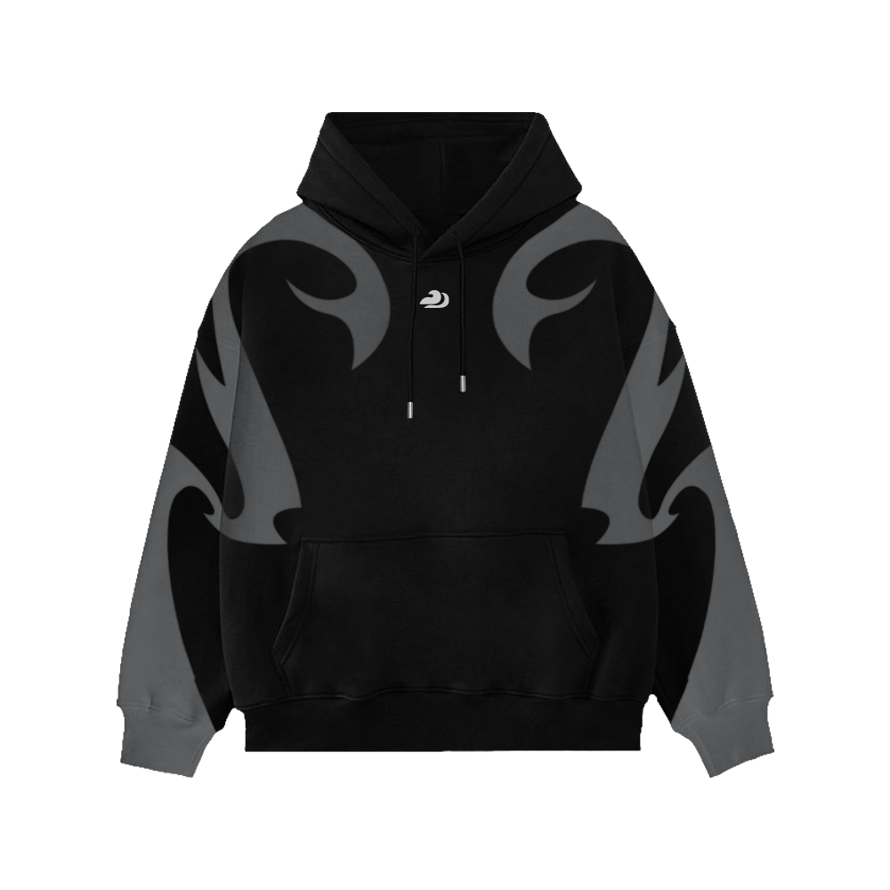 Black Creed Hoodies 330gsm-Susano 7 Years Collection 2024