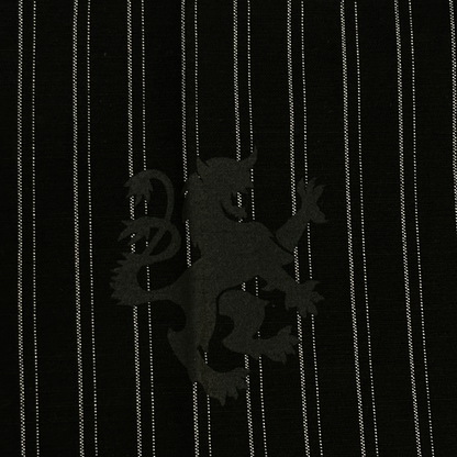 Pinstripe League Shirt Black